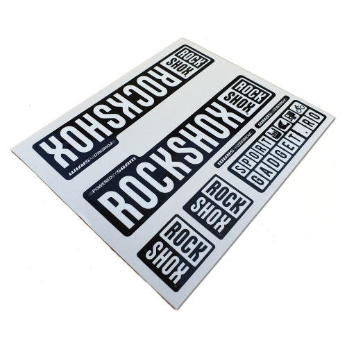 Stickere RockShox Boxxer V1 Decal Kit Black/Green