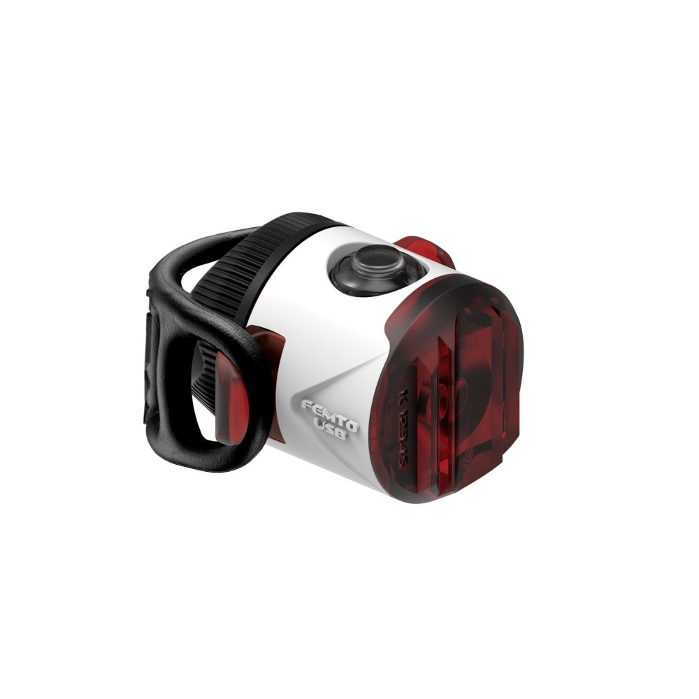 Lumina Spate Lezyne Led Femto Usb Rear- White Bike Light