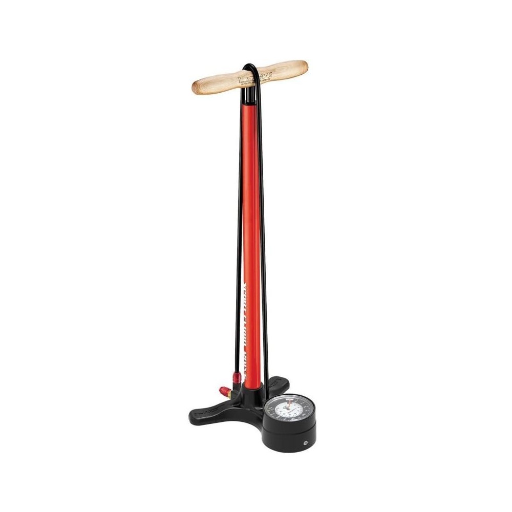 Pompa Lezyne Sport Floor Drive 3.5 - Fire Red Floor Pump