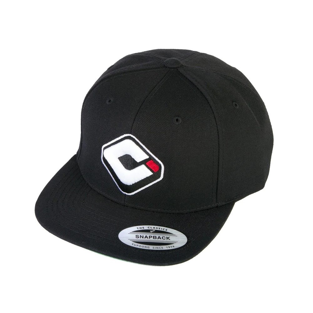 ODI Icon Snap Back Hat Black