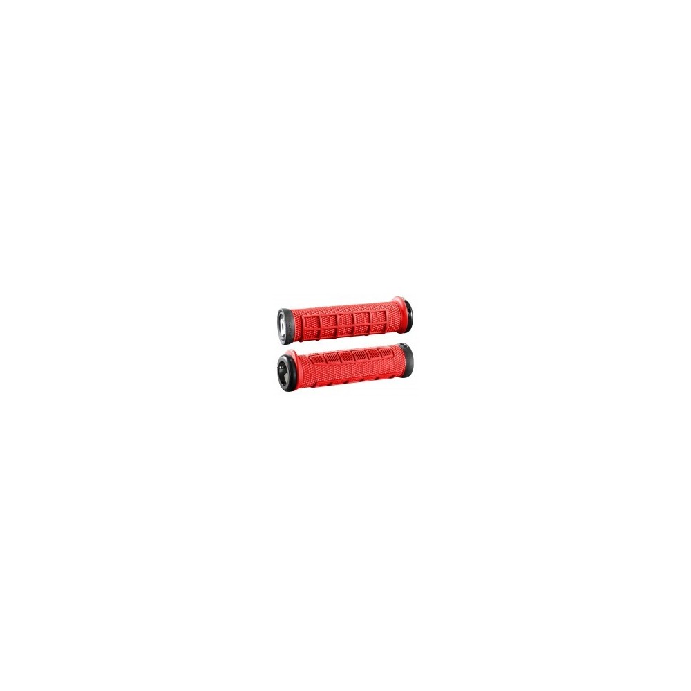 Mansoane Odi Elite Pro Lock-On Grips Red