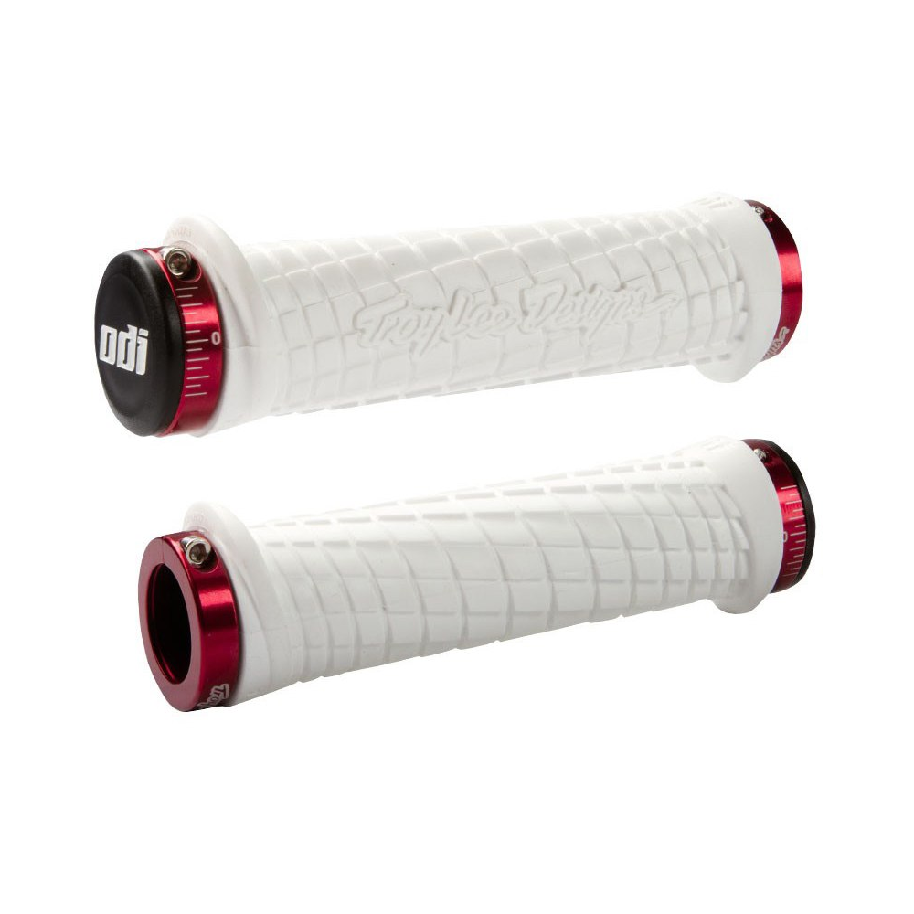 Mansoane Odi Troy Lee Designs Lock On Grips White