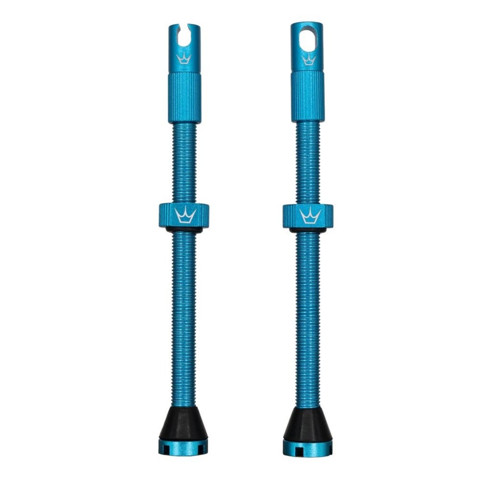 Peaty's x Chris King (MK2) Tubeless Valves - 80mm / Turquoise