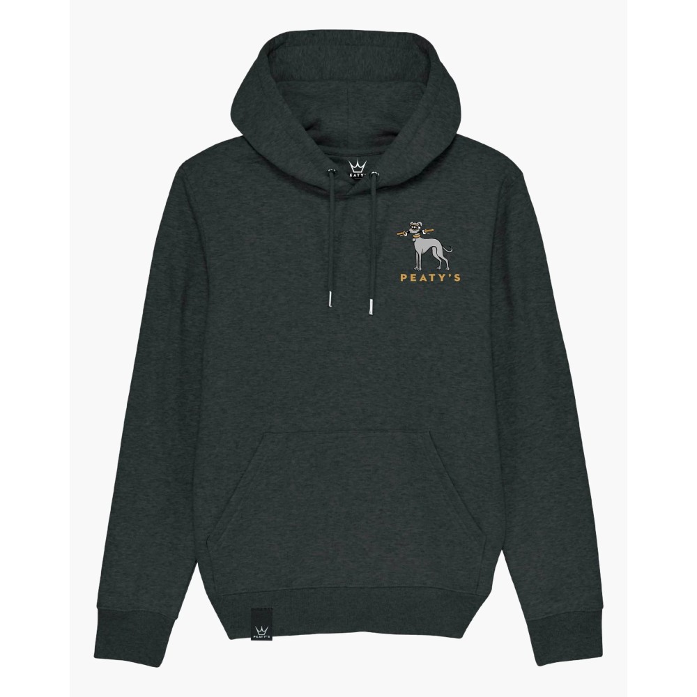 Peaty's AW23 RideWear Hoody - Whippet / Dark Heather Grey M