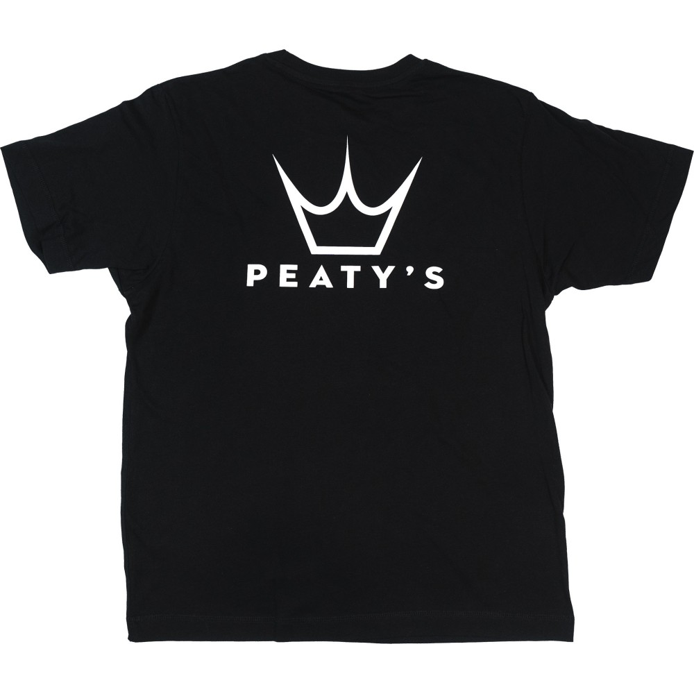 Peaty's Ride Wear Printed T-Shirt - Black - XL