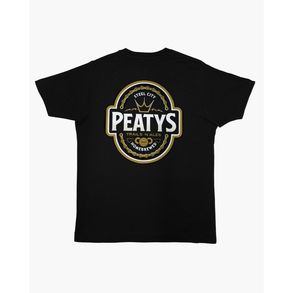 Peaty's Homebrew T-Shirt Black XL