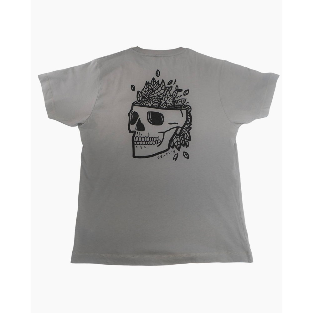 Peaty's Skull T-Shirt Sport Grey L