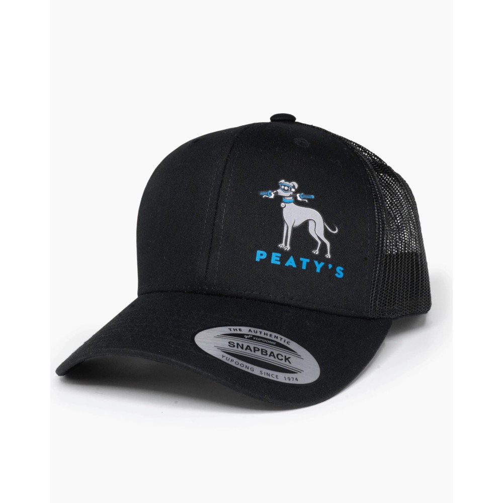 Peaty's Pub Wear Cap Whippet/Black