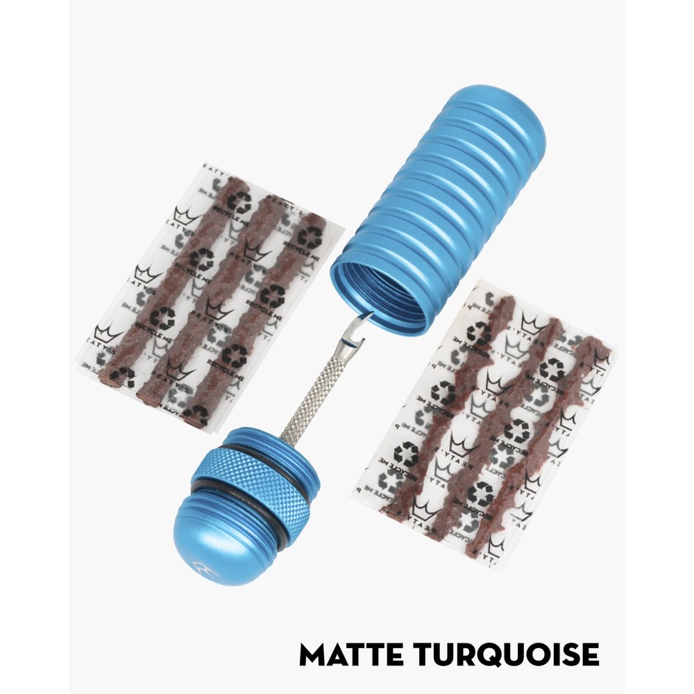 Peaty's Holeshot Tubeless Puncture Plugger Kit Matte Turquoise