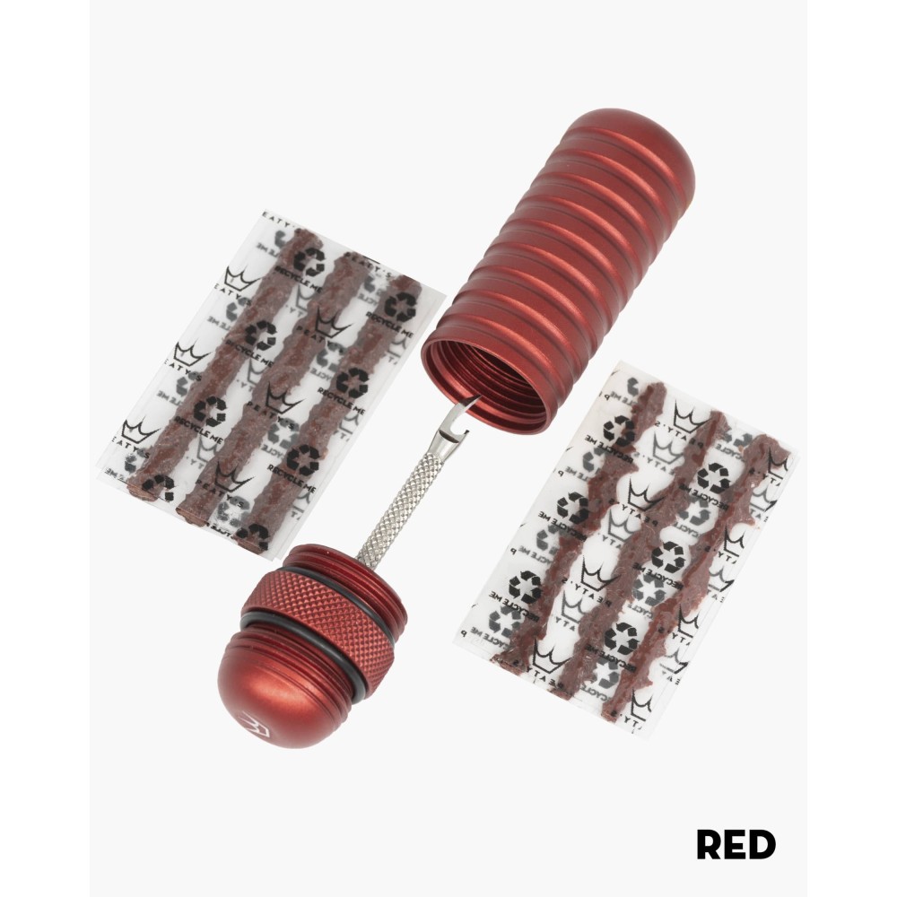 Peaty's Holeshot Tubeless Puncture Plugger Kit Red