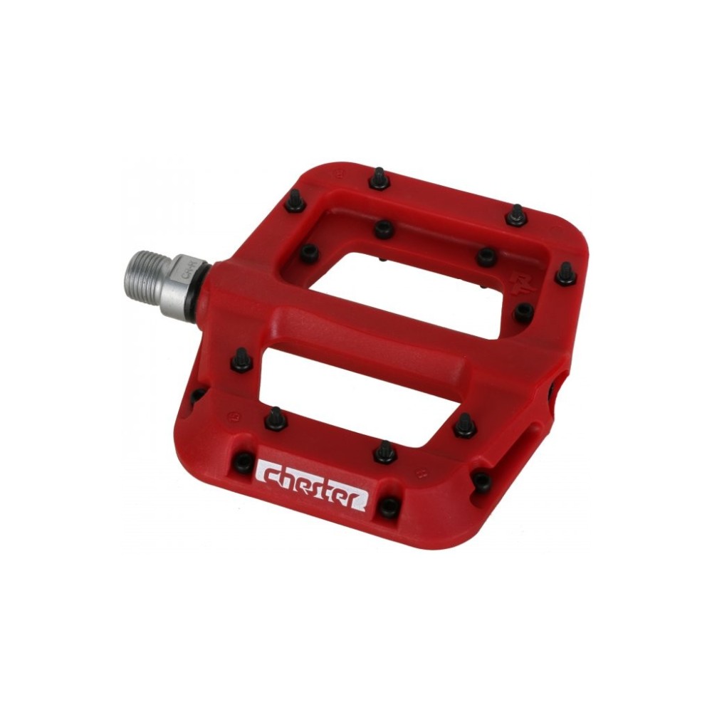 RACE FACE PEDAL CHESTER COMPOSITE Red