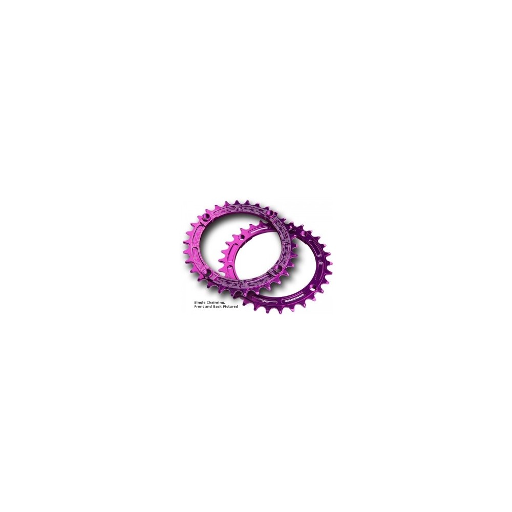 RACE FACE CHAINRING SINGLE NARROW WIDE 104X32 PURPLE