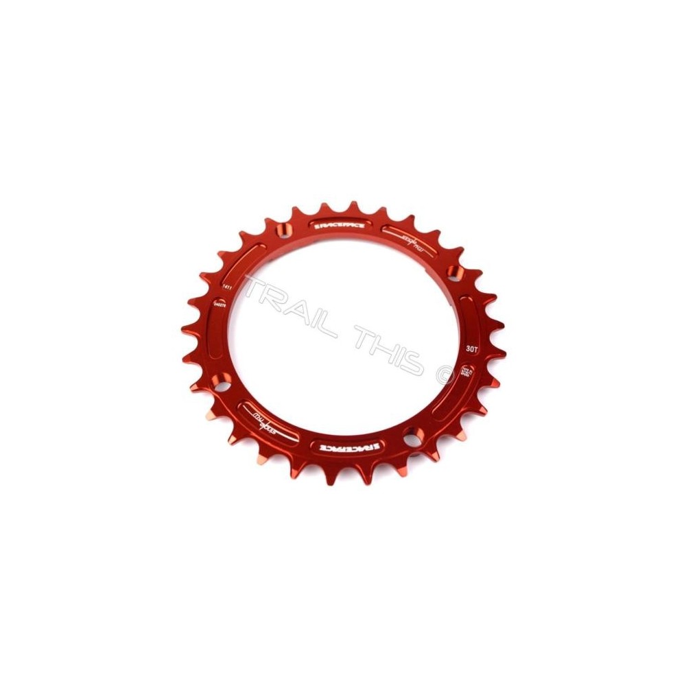 RACE FACE CHAINRING SINGLE NARROW WIDE 104X32 ORANGE