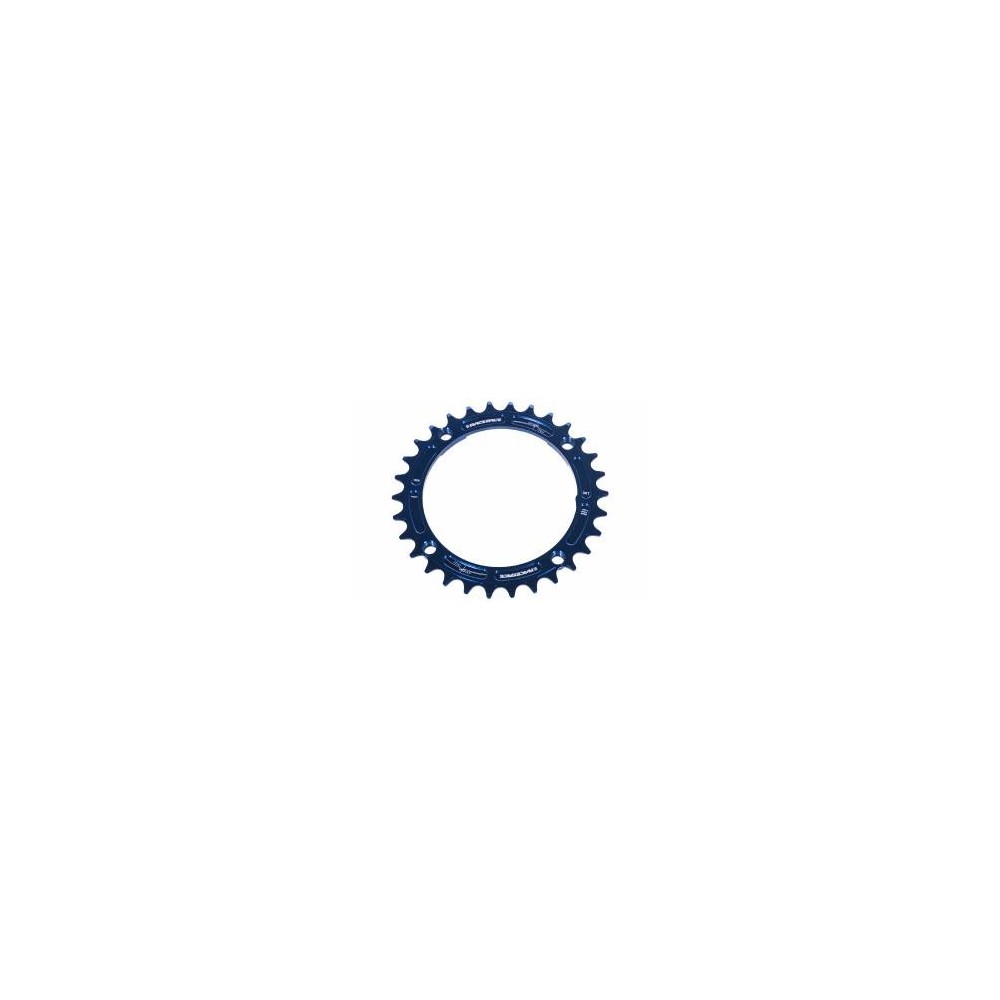 RACE FACE CHAINRING SINGLE NARROW WIDE 104X30 BLUE