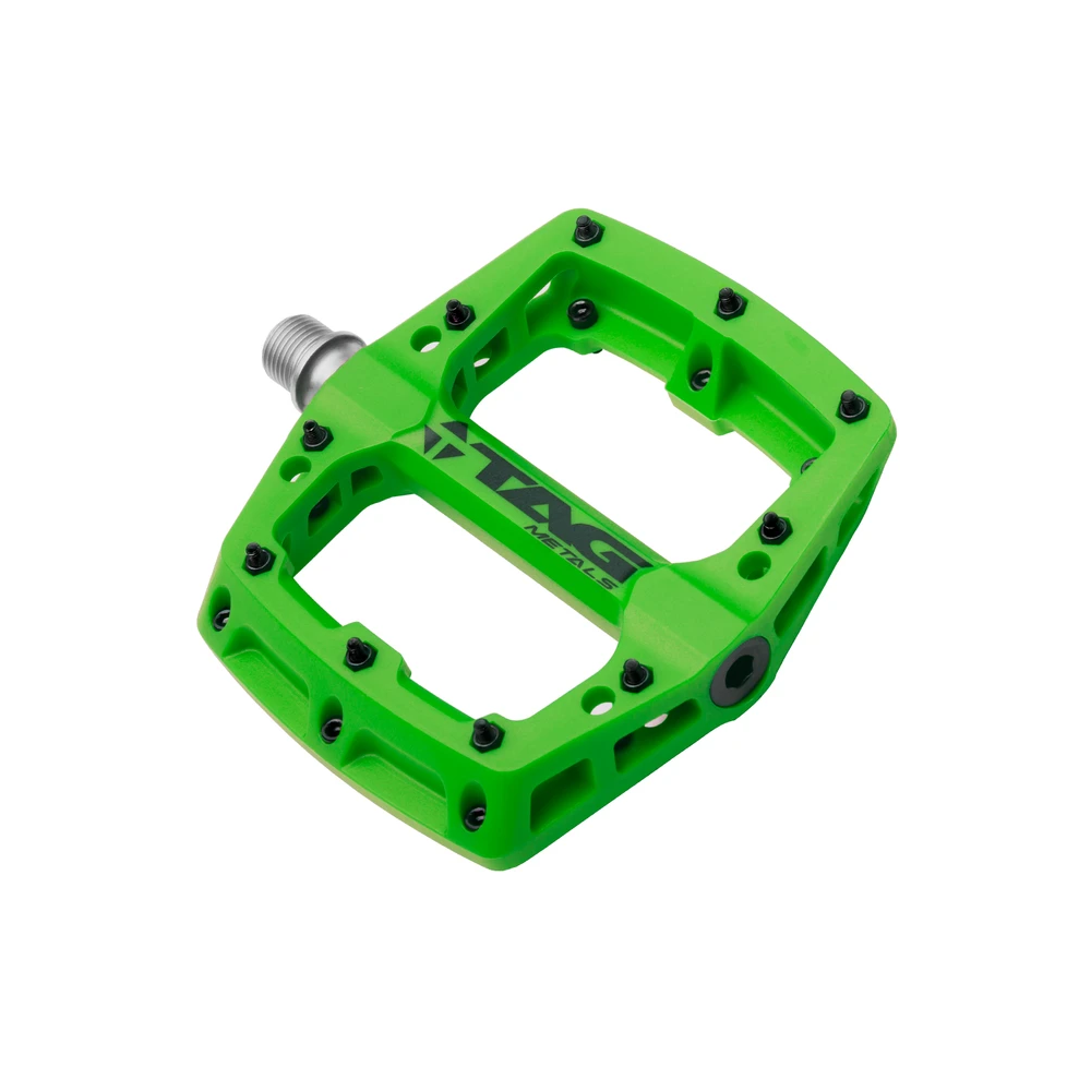 TAG T3 PEDALS NYLON GREEN