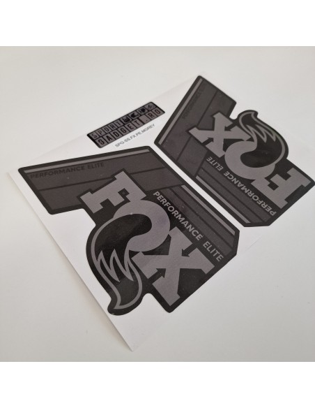 Stickere Fox 34 Performance Elite V2 Replica Decal Kit Grey