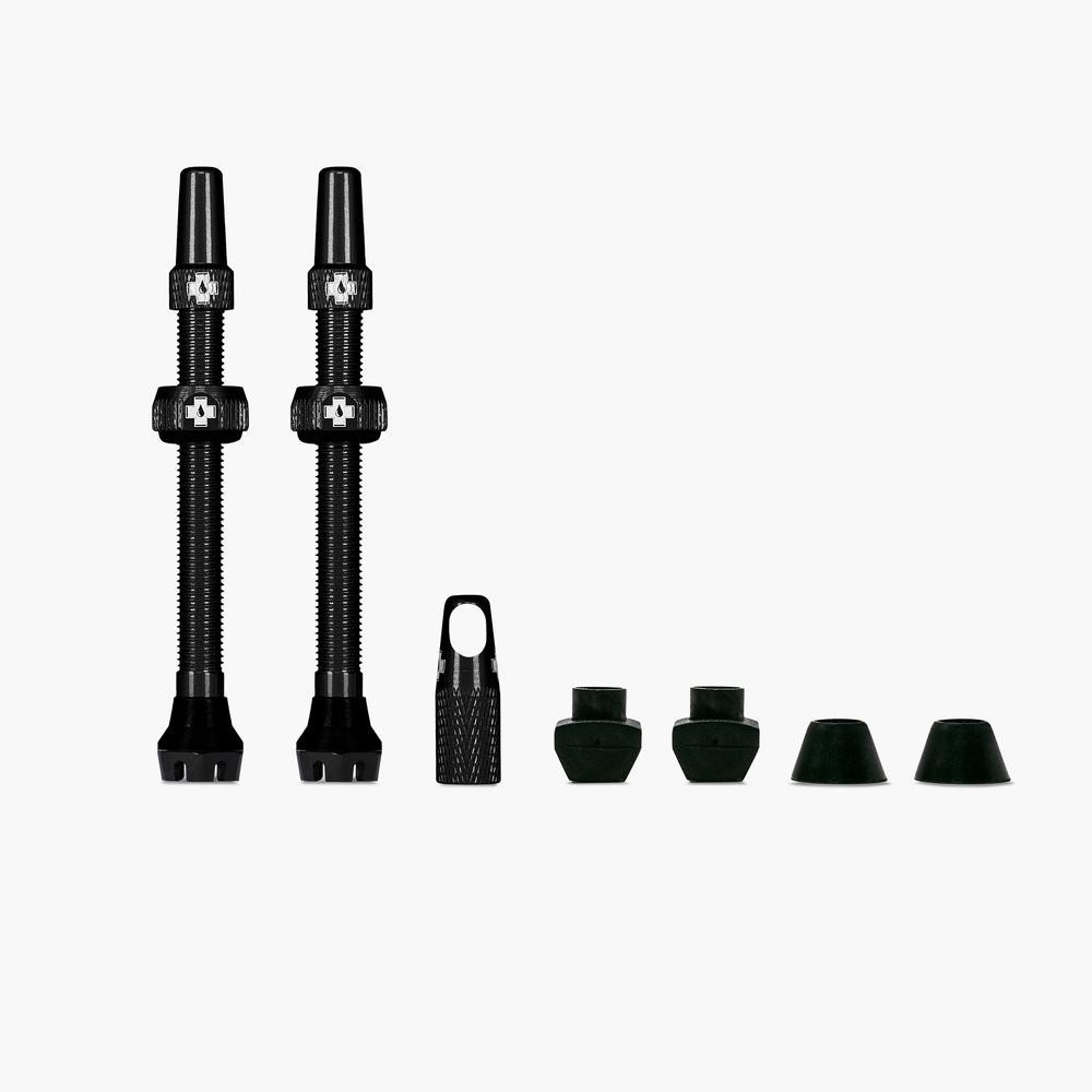 Valve tubeless Muc-Off Tubeless Valves V2, 44mm, Negru