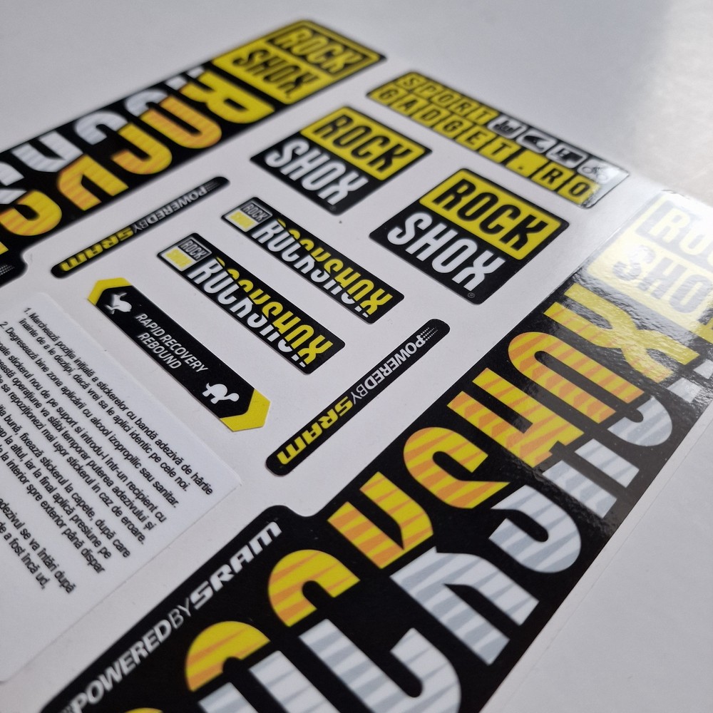 Stickere RockShox Pike V3 Replica Decal Kit...