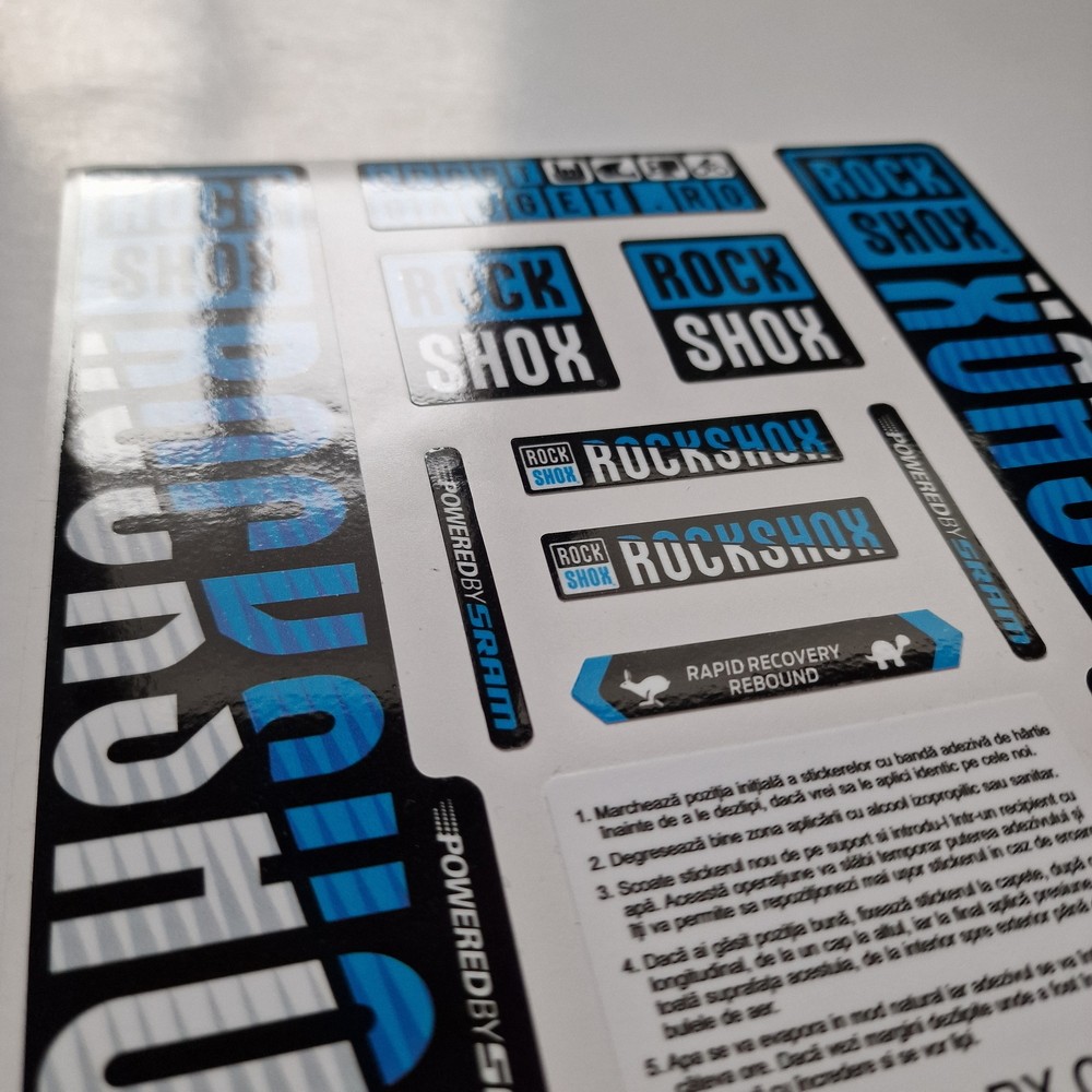 Stickere RockShox Pike V3 Replica Decal Kit...