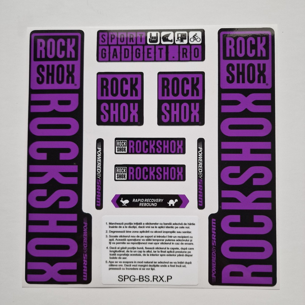 Stickere RockShox Recon V3 Replica Decal Kit...