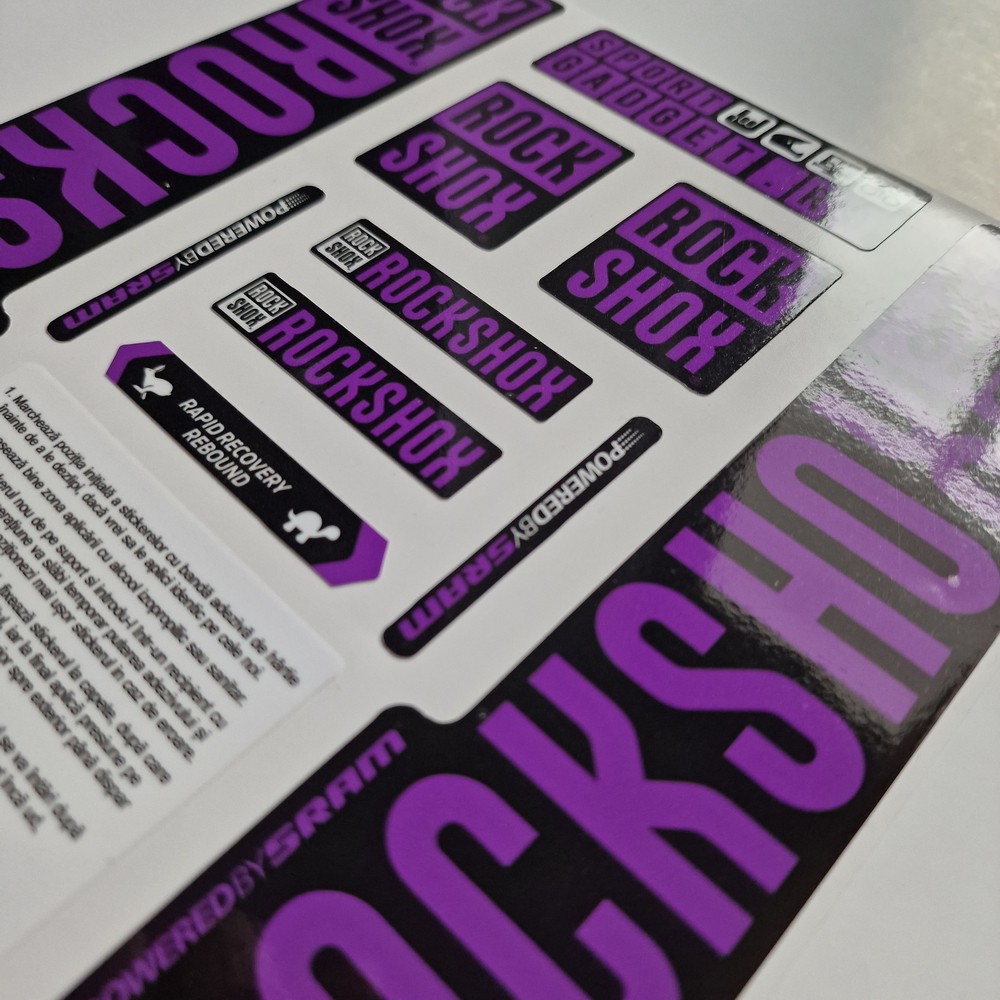 Stickere RockShox Recon V3 Replica Decal Kit...