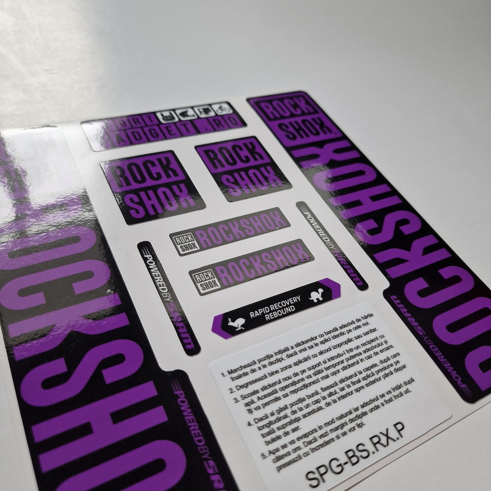 Stickere RockShox Recon V3 Replica Decal Kit...