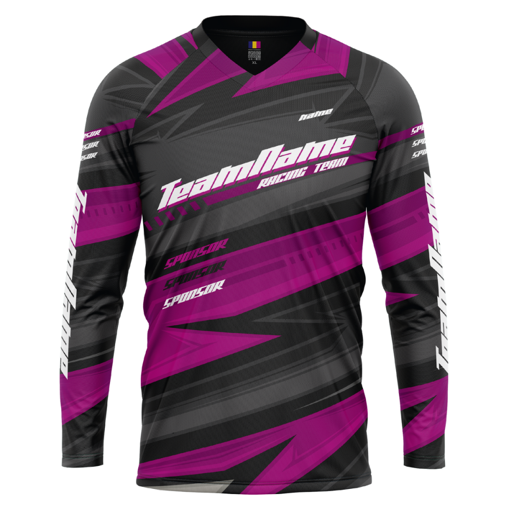 Bluza Ciclism Personalizata - Racing Arrows Jersey - Enduro / Freeride / Downhill Mov