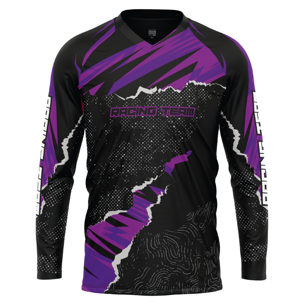 Bluza Ciclism Personalizata - Tear Off Jersey - Enduro / Freeride / Downhill Mov