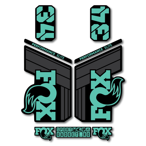 Stickere Fox 34 Performance Elite V1 Replica Decal Kit...