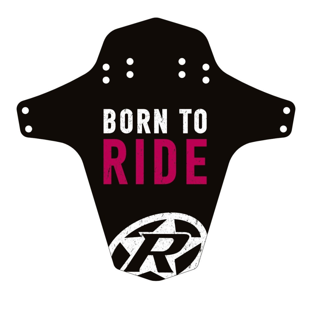 Aparatoare Reverse Born to Ride negru/alb/roz