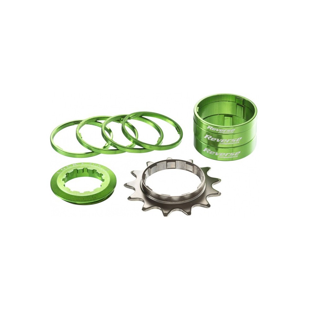 Kit single speed Reverse 13T verde