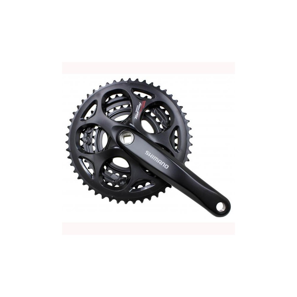 Pedalier Shimano FC-A073 3x7/8 Patrat negru