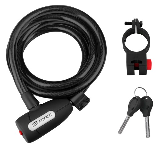 Lacat Force F Lux 180/12mm cu suport negru