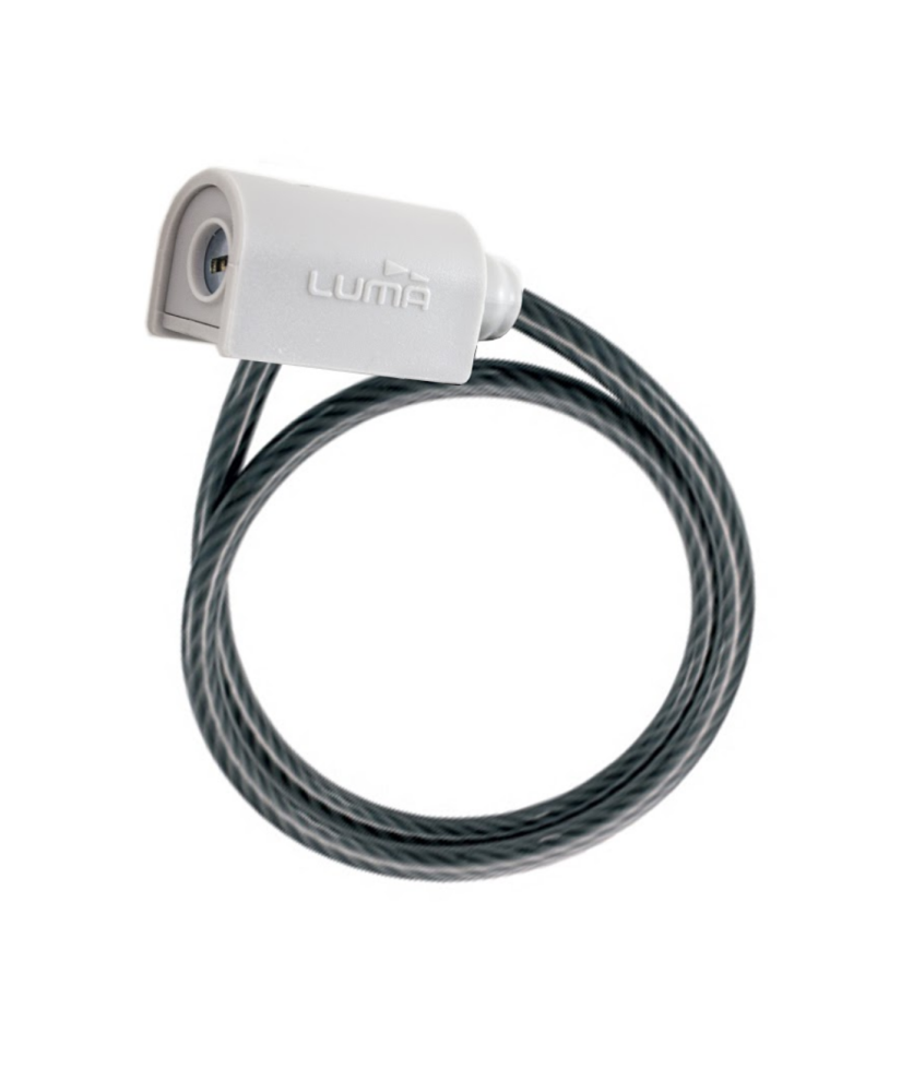 Lacat Luma Enduro 7335 D12 150cm alb C36