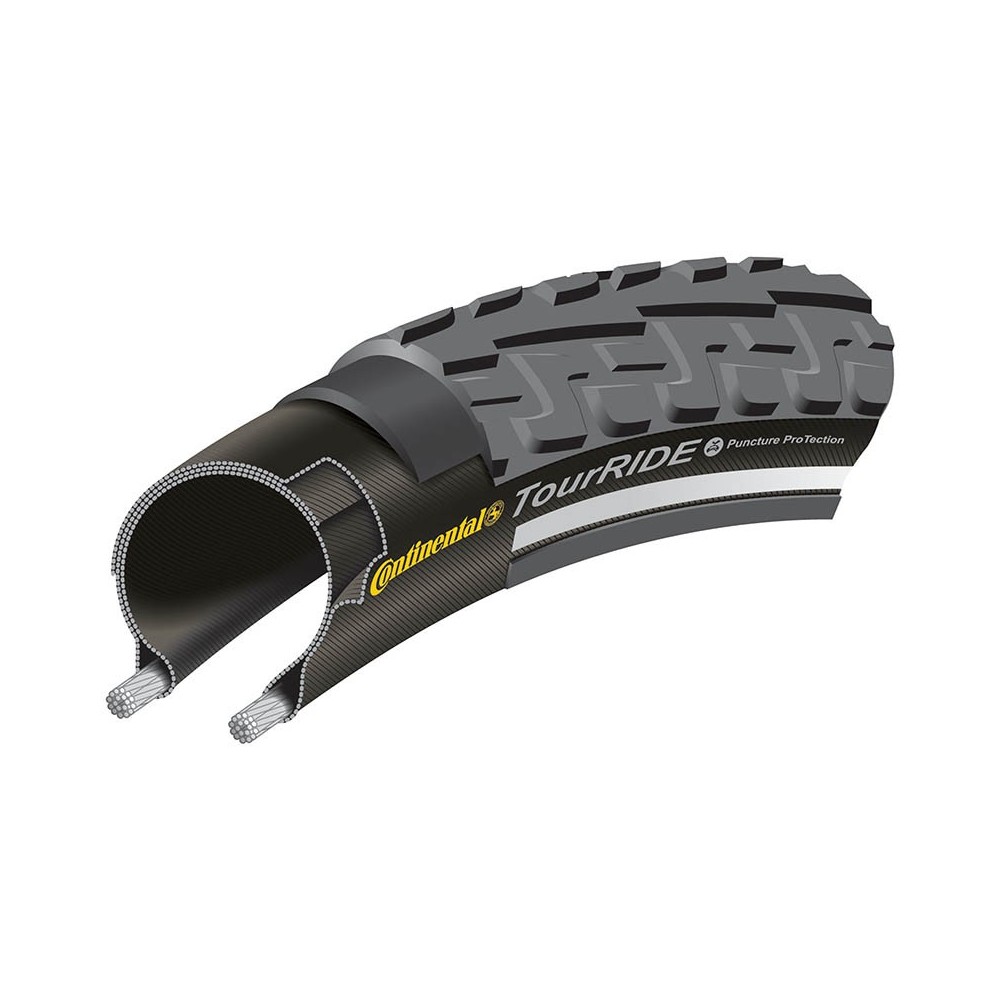 Anvelopa Continental Ride Tour Reflex Puncture-ProTection 42-622 (28x1.6)