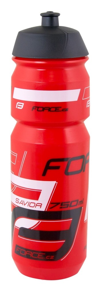 Bidon apa Force Savior 0.75l rosu/negru/alb