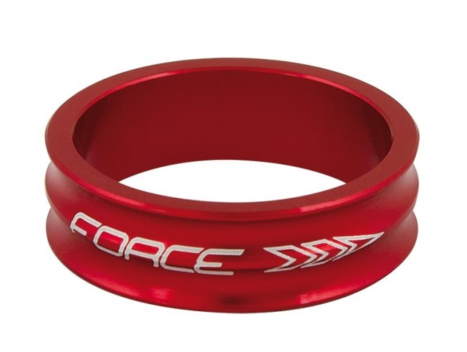 Distantier furca Force 1.1/8 10mm rosu