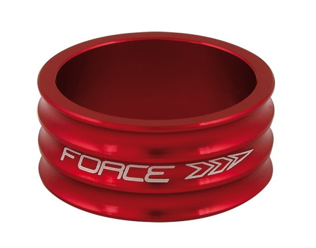 Distantier furca Force 1.1/8 15 mm al. rosu