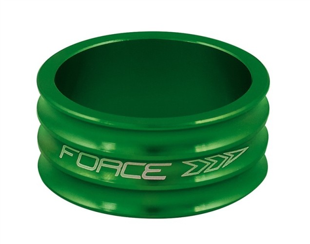 Distantier furca Force 1.1/8 15 mm al. verde