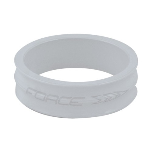 Distantier furca Force 1.1/8 10mm alb