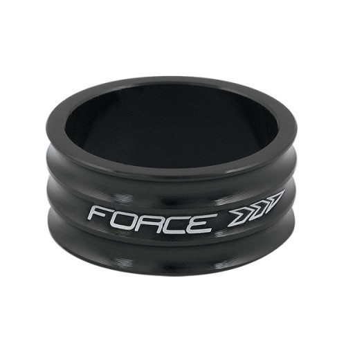 Distantier furca Force 1.1/8 15 mm al. negru