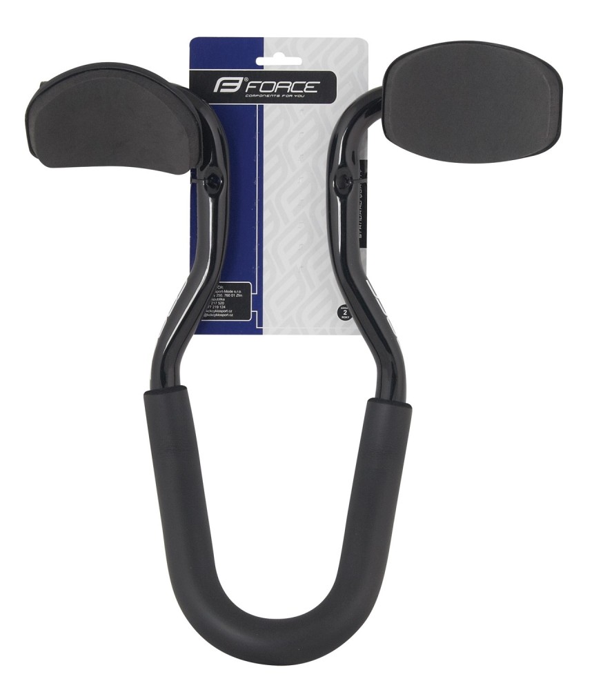 Aerobar Force TRI aluminiu negru 31.8mm