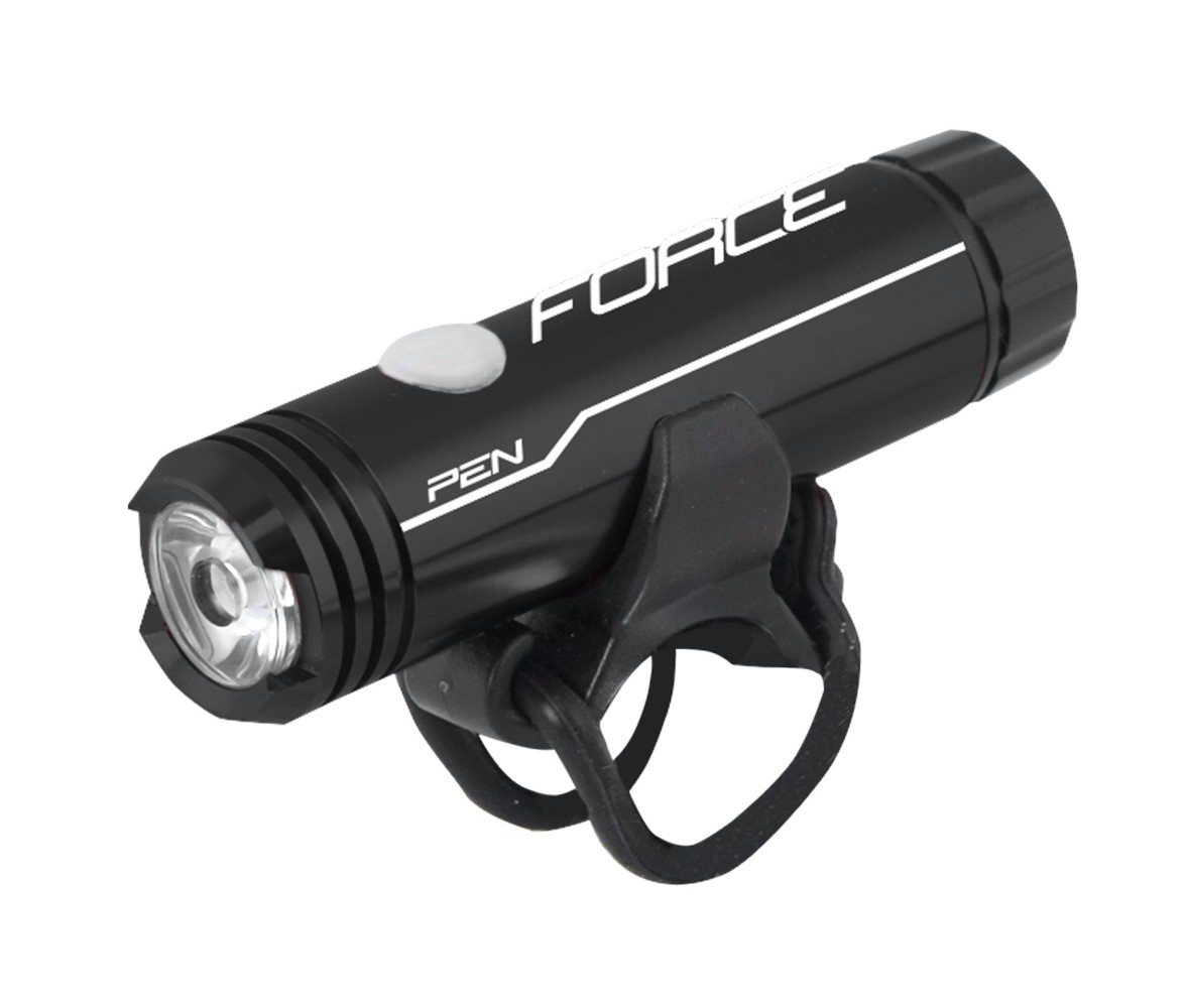 Far fata Force Pen 200lm USB negru