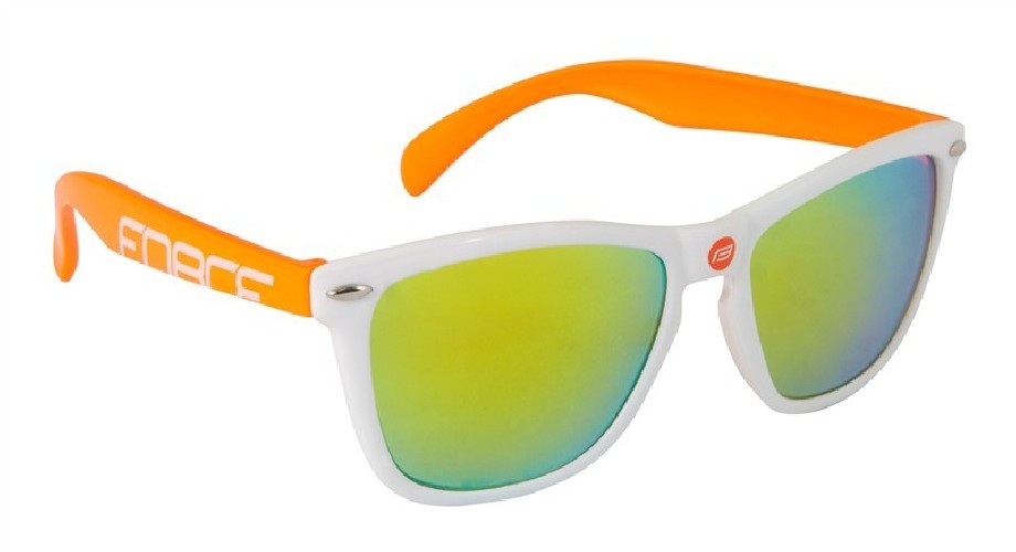 Ochelari Force Free alb/orange lentile orange laser