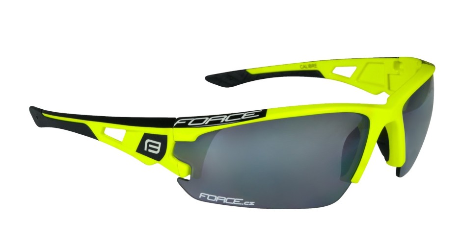 Ochelari Force Calibre galben fluo lentile black laser
