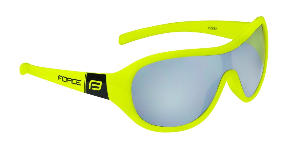 Ochelari Force Pokey fluo/negru lentile negre