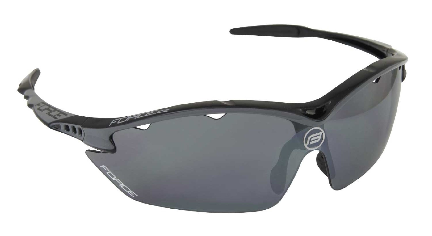 Ochelari Force Ron negru lentile negru laser