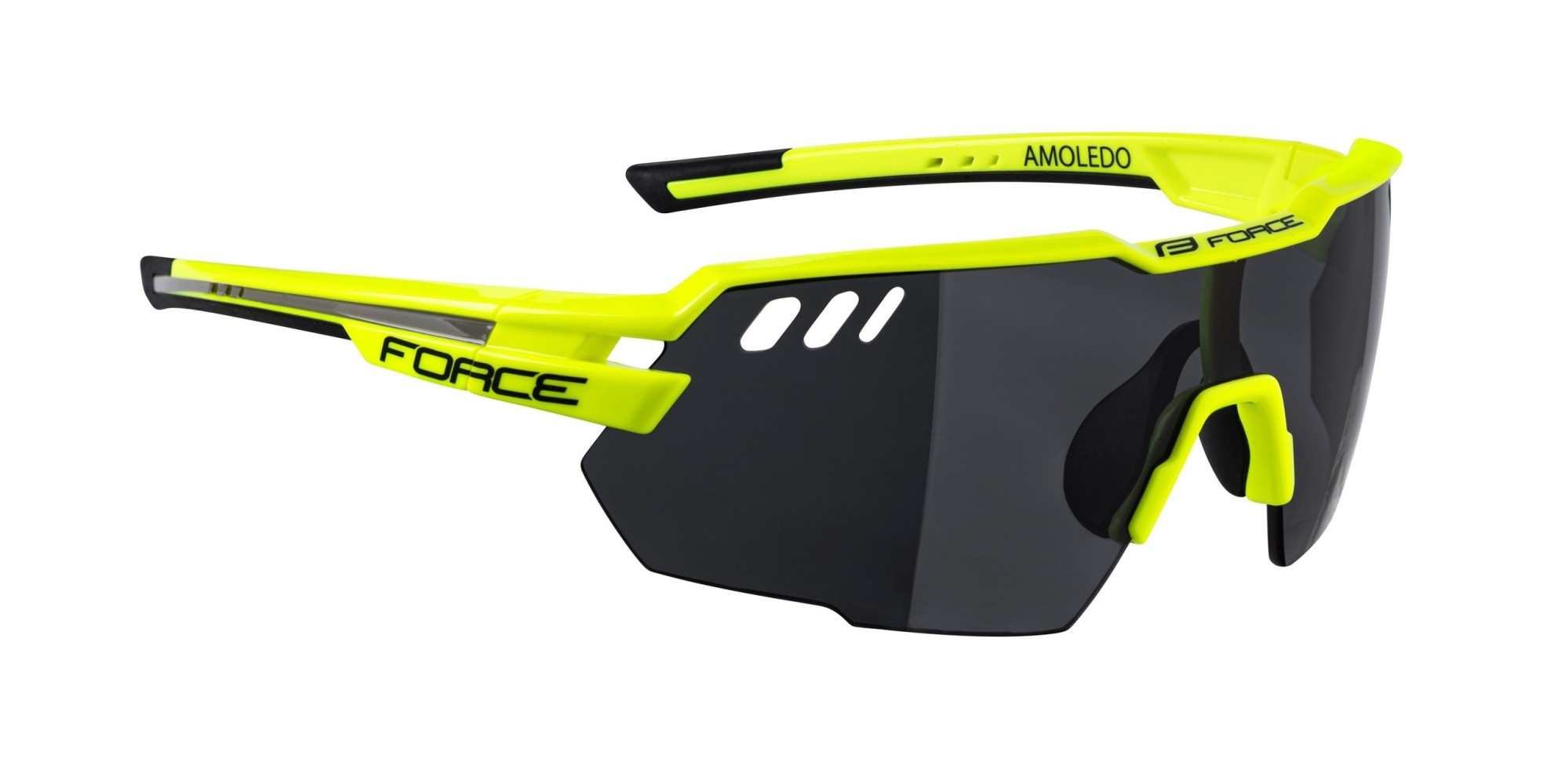 Ochelari Force Amoledo lentila negru laser fluo-gri