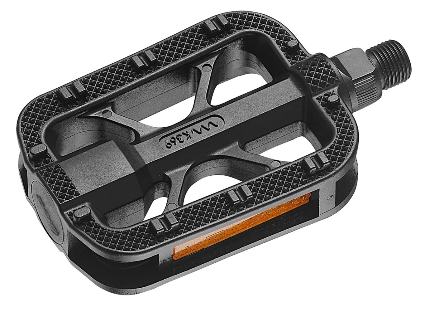 Pedale Force Trek negre plastic