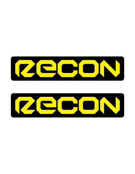 Stickere RockShox Recon V3 Logo Decal Yellow
